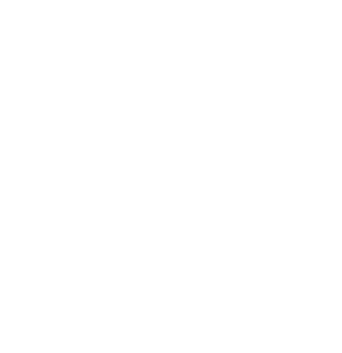 A white grid